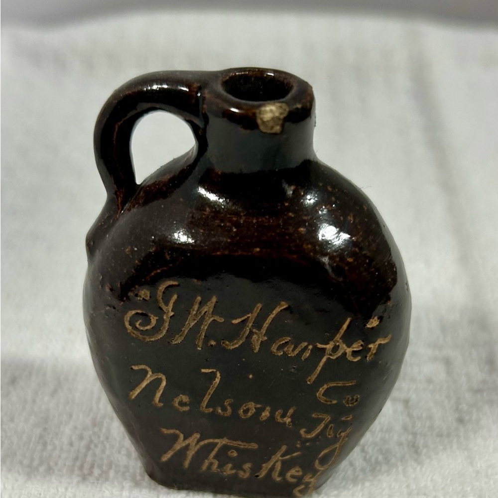 Vintage Miniature I.W Harper Advertising Whiskey Jug from Nelson KY
